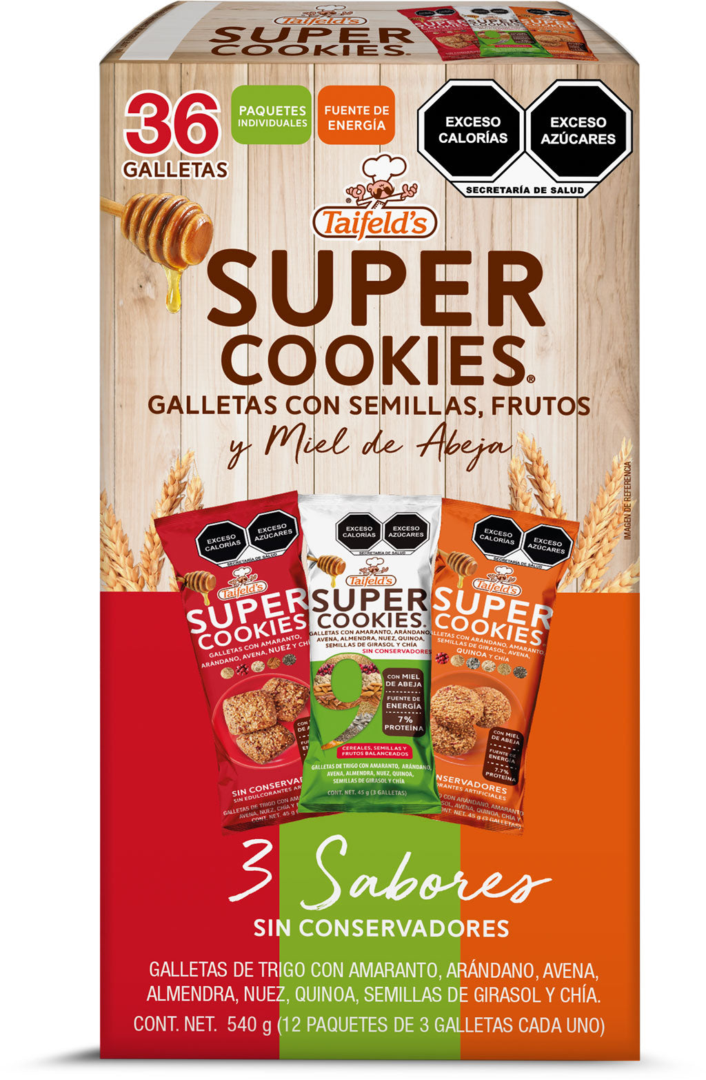 Super Cookies Mix 540g