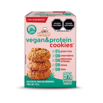 Vegan & Protein Cookies con Arándanos