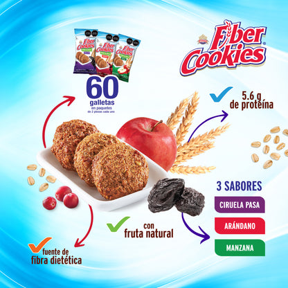 PV - Fiber Cookies 3 sabores 960g